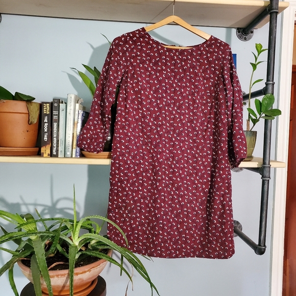 Old Navy Floral Print Quarter Length Sleeve Dress - Picture 2 of 4